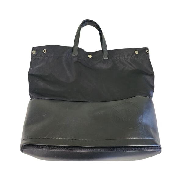 Vimmia Active Convertible Backpack Tote Bag Black Travel Zip Bottom Faux Leather - Picture 7 of 16